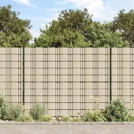 Dārza Aizslietnis, Pvc, 70X0,19 M, Krēmkrāsas Vidaxl