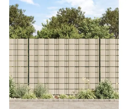 Dārza Aizslietnis, Pvc, 70X0,19 M, Krēmkrāsas Vidaxl