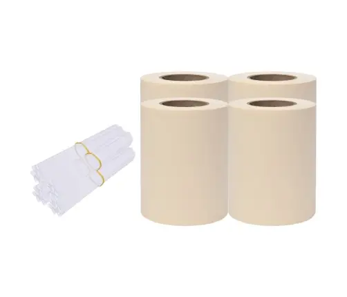 Dārza Aizslietņi, 4 Gab., Pvc, 35X0,19 M, Krēmkrāsas  Vidaxl