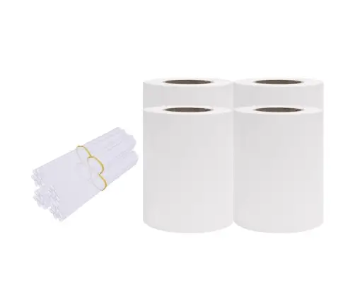 Dārza Aizslietņi, 4 Gab., Pvc, 35X0,19 M, Balti  Vidaxl