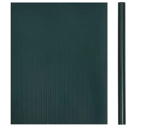 Dārza Aizslietnis, Pvc, 35X0,19 M, Matēts, Zaļš  Vidaxl