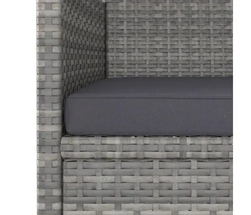 4-Daļīgs Dārza Krēslu Un Soliņu Komplekts, Pe Rotangpalma Vidaxl