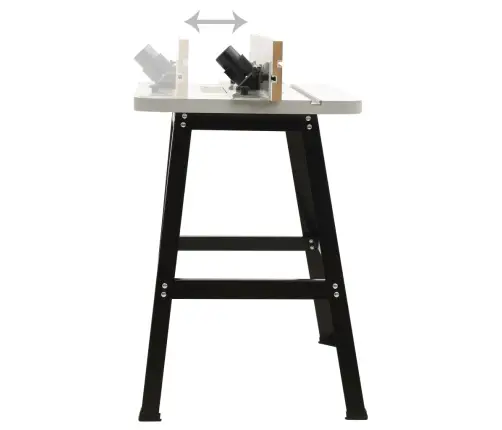 Frezavimo Stalas, 81X61X88cm Plienas Ir Mdf