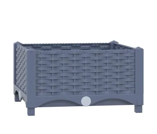 Puķu Kaste, 40X40X23 Cm, Polipropilēns Vidaxl