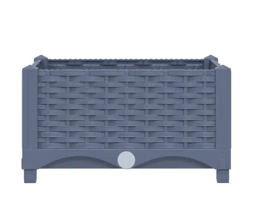 Puķu Kaste, 40X40X23 Cm, Polipropilēns Vidaxl