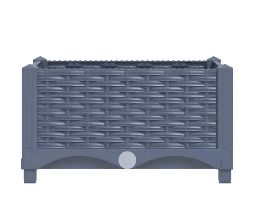 Puķu Kaste, 40X40X23 Cm, Polipropilēns Vidaxl