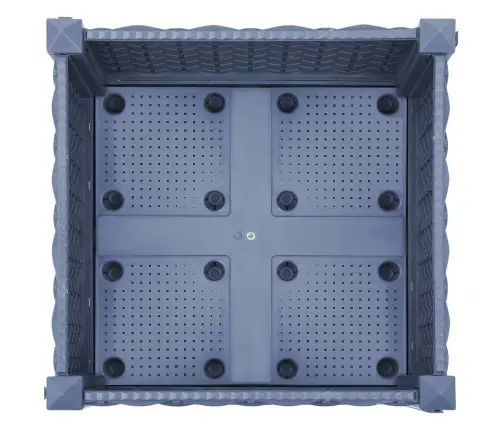 Puķu Kaste, 40X40X23 Cm, Polipropilēns Vidaxl