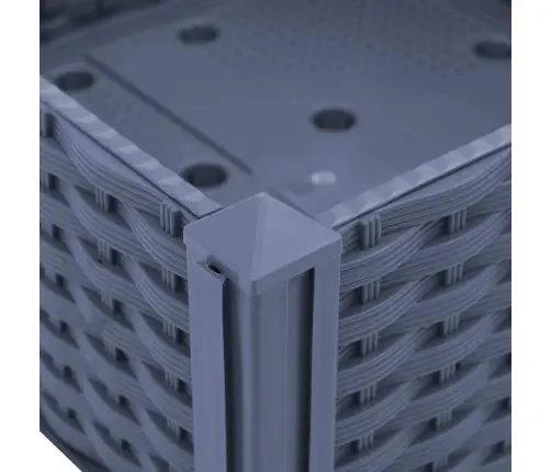 Puķu Kaste, 40X40X23 Cm, Polipropilēns Vidaxl