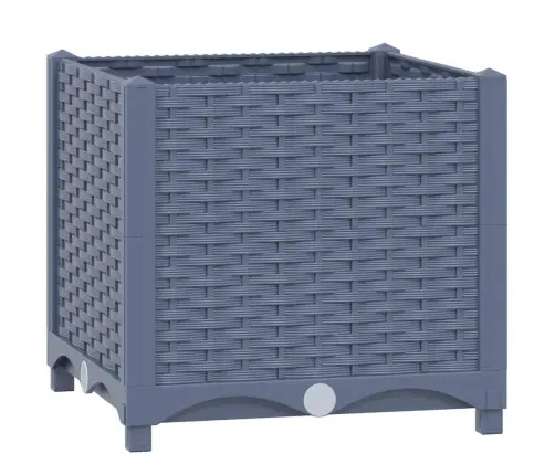 Puķu Kaste, 40X40X38 Cm, Polipropilēns Vidaxl