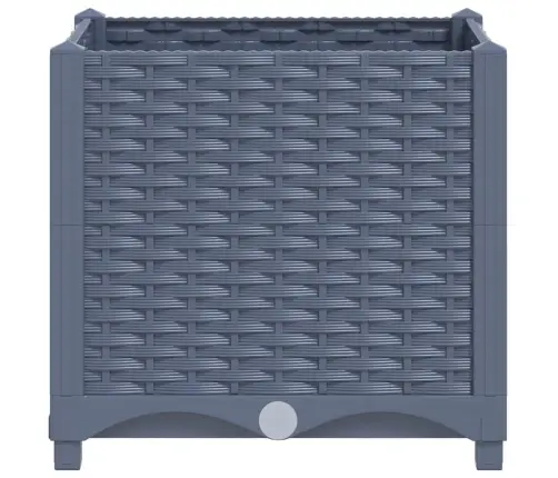 Puķu Kaste, 40X40X38 Cm, Polipropilēns Vidaxl