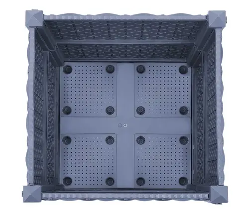 Puķu Kaste, 40X40X38 Cm, Polipropilēns Vidaxl