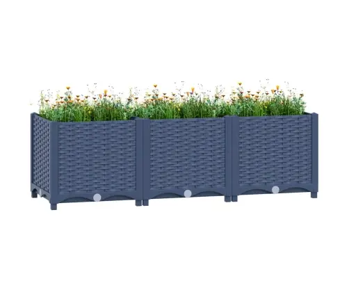 Puķu Kaste, 120X40X38 Cm, Polipropilēns Vidaxl