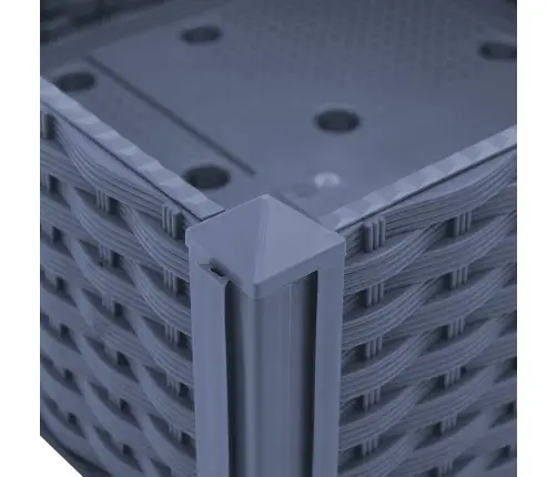 Puķu Kaste, 120X40X71 Cm, Polipropilēns Vidaxl