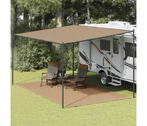 Telts Paklājs, 300X500 Cm, Pelēkbrūns Vidaxl