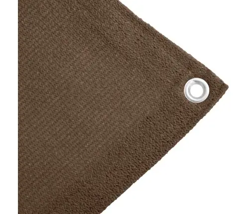 Telts Paklājs, 400X800 Cm, Brūns, Hdpe Vidaxl