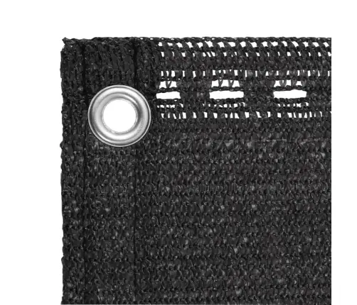 Balkono Pertvara, Antracito Spalvos, 120X600cm Hdpe