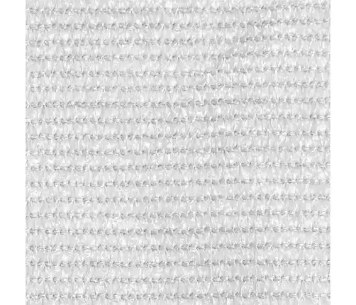 Balkona Aizslietnis, 75X500 Cm, Balts Hdpe Vidaxl