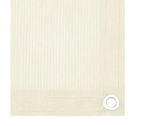 Balkona Aizslietnis, 120X500 Cm, Krēmkrāsas Hdpe Vidaxl Balkona Aizslietnis, 120X500 Cm, Krēmkrāsas Hdpe Vidaxl