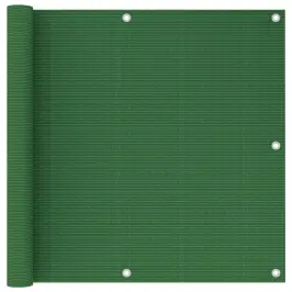 Balkona Aizslietnis, 90X500 Cm, Gaiši Zaļš Hdpe Vidaxl