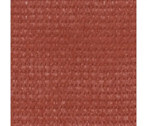 Balkona Aizslietnis, 75X300 Cm, Sarkanbrūns Hdpe Vidaxl