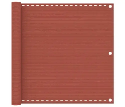 Balkono Pertvara, Terakota Spalvos, 90X300cm Hdpe