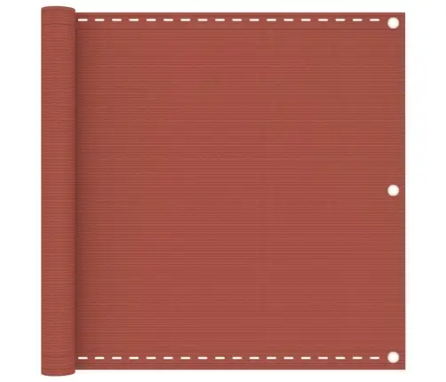 Balkono Pertvara, Terakota Spalvos, 90X600cm Hdpe