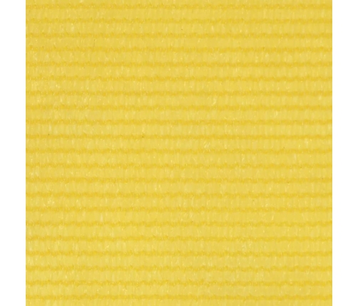 Balkona Aizslietnis, 90X300 Cm, Dzeltens Hdpe Vidaxl