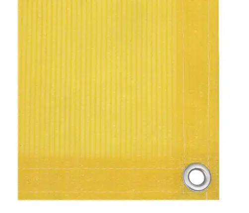 Rõdusirm, Kollane, 120 X 500 cm Hdpe