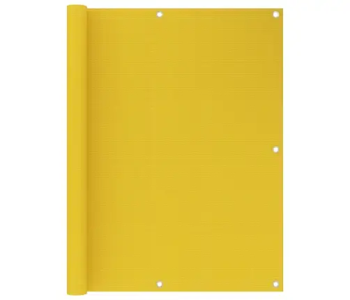 Balkona Aizslietnis, 120X600 Cm, Dzeltens Hdpe Vidaxl Balkona Aizslietnis, 120X600 Cm, Dzeltens Hdpe Vidaxl