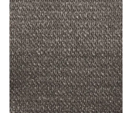 Saulessargs, 160 G/M², Antracītpelēks, 4X4 M, Hdpe Vidaxl