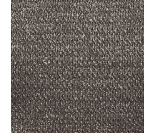 Saulessargs, 160 G/M², Antracītpelēks, 5X5 M, Hdpe Vidaxl