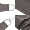 Uždanga Nuo Saulės, Antracito Spalvos, 2X3M, Hdpe, 160G/M²