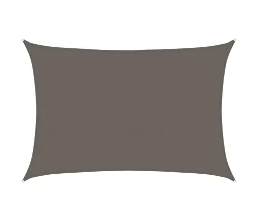 Saulessargs, 160 G/M², Antracītpelēks, 4X5 M, Hdpe Vidaxl