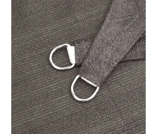 Saulessargs, 160 G/M², Antracītpelēks, 4X5 M, Hdpe Vidaxl