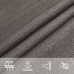 Saulessargs, 160 G/M², Antracītpelēks, 2,5X2,5X3,5 M, Hdpe Vidaxl