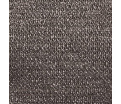 Saulessargs, 160 G/M², Antracītpelēks, 2,5X2,5X3,5 M, Hdpe Vidaxl