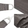 Saulessargs, 160 G/M², Antracītpelēks, 4,5X4,5X4,5 M, Hdpe Vidaxl