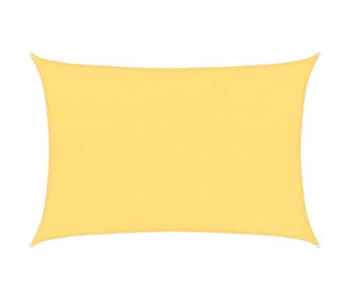 Saulessargs, 160 G/M², Bēšs, 5X6 M, Hdpe Vidaxl