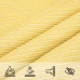 Saulessargs, 160 G/M², Bēšs, 5X6 M, Hdpe Vidaxl