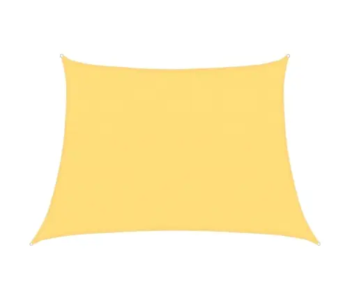 Saulessargs, 160 G/M², Bēšs, 4/5X3 M, Hdpe Vidaxl