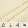 Saulessargs, 160 G/M², Krēmkrāsas, 2,5X2,5 M, Hdpe Vidaxl