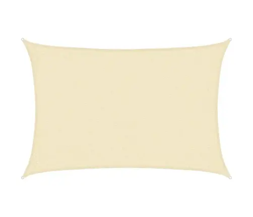 Uždanga Nuo Saulės, Kreminės Spalvos, 2X2,5M, Hdpe, 160G/M²