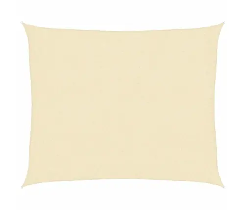 Uždanga Nuo Saulės, Kreminės Spalvos, 2,5X3M, Hdpe, 160G/M²