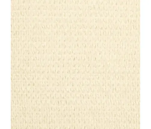 Saulessargs, 160 G/M², Krēmkrāsas, 6X8 M, Hdpe Vidaxl