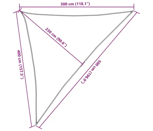 Saulessargs, 160 G/M², Krēmkrāsas, 3X4X5 M, Hdpe Vidaxl