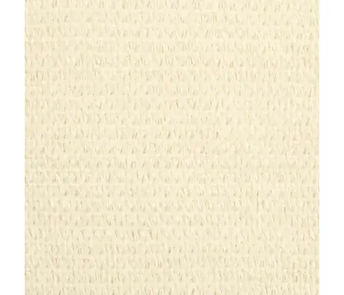 Saulessargs, 160 G/M², Krēmkrāsas, 4,5X4,5X4,5 M, Hdpe Vidaxl