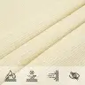 Saulessargs, 160 G/M², Krēmkrāsas, 4X5X5 M, Hdpe Vidaxl