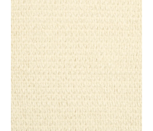 Saulessargs, 160 G/M², Krēmkrāsas, 6X6X6 M, Hdpe Vidaxl