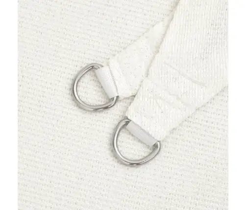 Saulessargs, 160 G/M², Balts, 4,5X4,5 M, Hdpe Vidaxl