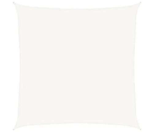 Saulessargs, 160 G/M², Balts, 7X7 M, Hdpe Vidaxl